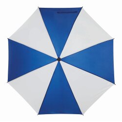 Automatik Regenschirm blau weiß Stockschirm...