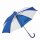 Stockschirm Herren Damen Stabil blau weiß Regenschirm Automatik mit Metallstock - Metallspeichen stabil maritimer Look Ø103 cm Spannweite 89 cm Länge leicht 0,35 kg