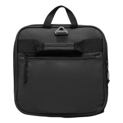 Reisetasche mit Rollen faltbar und als großer Trolley nutzbar, Sporttasche mit Leichtlauf Skaterrollen und Schultergurt, 81 cm schwarz