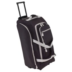 Reisetasche mit 2 Rollen Reisetrolley 9P 75 x 30 x 33 cm...