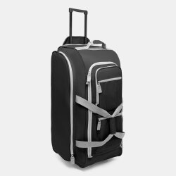 Reisetasche mit 2 Rollen Reisetrolley 9P 75 x 30 x 33 cm...