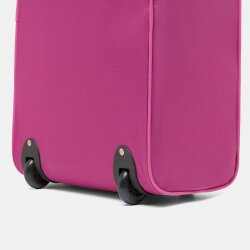 Handgepäck 55 x 30 x 20 cm Bordcase Vienna pink Trolley Stoff 35 Liter 1,4 kg