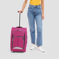 Handgepäck 55 x 30 x 20 cm Bordcase Vienna pink...