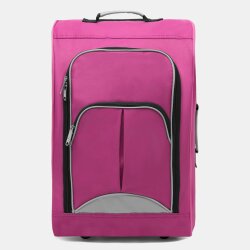 Handgepäck 55 x 30 x 20 cm Bordcase Vienna pink Trolley Stoff 35 Liter 1,4 kg