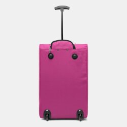 Handgepäck 55 x 30 x 20 cm Bordcase Vienna pink Trolley Stoff 35 Liter 1,4 kg