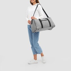 Sporttasche 52x23x29cm Reporter Donegal grau Umhängetasche 510Gr Reisetasche