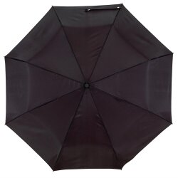 Regenschirm automatik Ø101cm Taschenschirm mini 350 Gramm Schirm schwarz