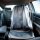 Schonbezug Autositz Vordersitz Universal XXL 210x75x60 mit starkem Gummizug Werkstatt Sitzschoner Kunstleder wasserabweisend schwarz Seitenairbag geeignet
