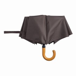AS Regenschirm Ø101 cm LORD Taschenschirm mini 0,42kg Automatik Schirm braun AS