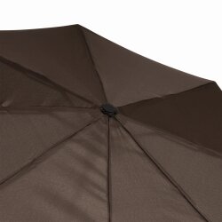 AS Regenschirm Ø101 cm LORD Taschenschirm mini 0,42kg Automatik Schirm braun AS