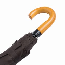 AS Regenschirm Ø101 cm LORD Taschenschirm mini 0,42kg Automatik Schirm braun AS