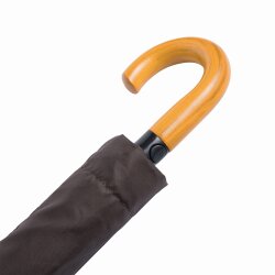 AS Regenschirm Ø101 cm LORD Taschenschirm mini 0,42kg Automatik Schirm braun AS