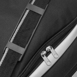 Sporttasche Damen Herren - Groß - 60x33x29 cm schwarz- grau 900 Gramm 51 Liter