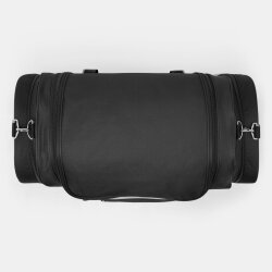 Sporttasche Damen Herren - Groß - 60x33x29 cm schwarz- grau 900 Gramm 51 Liter