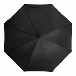 Stockschirm Automatik 103cm Damen, Herren schwarz- rot Öffnung per Knopfdruck