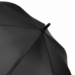 Stockschirm Automatik 103cm Damen, Herren schwarz- rot Öffnung per Knopfdruck