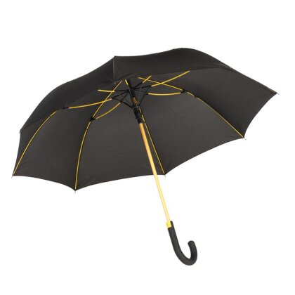 Regenschirm Ø103 cm CANCAN Stockschirm 0,47 kg Automatik Schirm Farbwahl schwarz, gelb