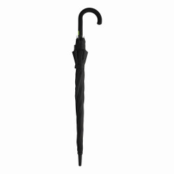 Stockschirm Automatik 103cm Damen, Herren Schwarz - Grün Öffnung per Knopfdruck