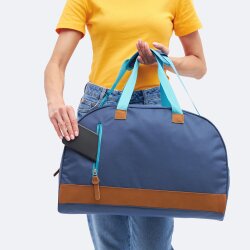 Sporttasche mit Reißverschluss Reisetasche plus Tragegriffe und Schultergurt NEU