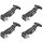 4 Stück Haubenhalter Gummi 115mm für Traktor- Radlader - LKW Motorhaubenhalter 30 x 35 x 115 mm