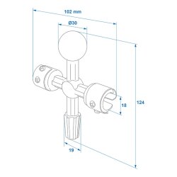2x Batteriepol Reiniger - Polbürste für Autobatterie – Verlängert die Lebensdauer, verhindert Korrosion und optimiert Startleistung