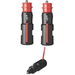 Zigarettenanzünder Adpater 12 - 24 V Sicherung auswechselbar 12v Stecker 2 Stck