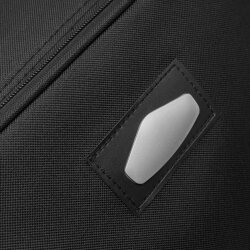 Reisetasche XL 58x28x33 cm Laser Plus schwarz mit Reißverschluss Hauptfach zwei Seitentaschen gepolsterten Tragegriffen verstellbarem Schultergurt 48 Liter Sport Reise Wochenendtasche