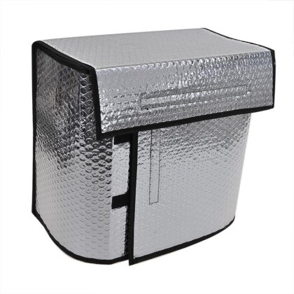 AS Batterientasche Auto für 32Ah-45Ah –  Autobatterie- Schutzhülle vor Frost, Nässe, Schmutz | Batteriebox mit Verschluss AS