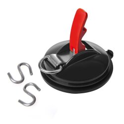 AS 1 x Stk Saugnapf Befestigung 115mm S Haken Glasheber...