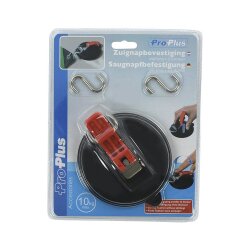 AS 1 x Stk Saugnapf Befestigung 115mm S Haken Glasheber Vakuumbefestigung Saugheber AS