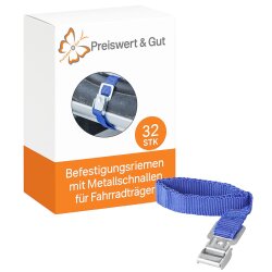 Kleine Spanngurte 32er Set L40 cm Befestigungsriemen mit...