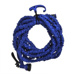 2 x Kabelhalter mit Griff – wiederverwendbare Kabelbinder für Verlängerungskabel, Schläuche, Seile – Verlängerungskabel Organizer tragbar für Garten & Camping Zubehör