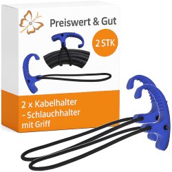 Kabelhalter mit Griff 2er Set für...