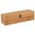Holzkiste 36,5x11,3x10,5cm Weinkiste Holz für 1 Weinflasche mit Zubehör Braun
