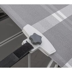 2x Markisenklemme Set von Planenhalter verhindert das Flattern Teppich-Clips