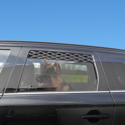 Hundegitter Autoscheiben, Sicherheitsgitter verstellbar bis 500x175mm Hundenetz AS