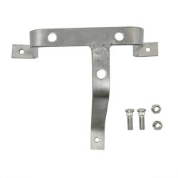 Reserveradhalter Stahl mit 3x Befestigungslöchern, Reserveradhalterung mit Abstand 26,5 cm Inklusive Zubehör