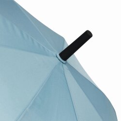 Stockschirm Automatik Groß und Robust, ein stabiler Regenschirm für Herren und Damen mit Metallstock, wetterfester Schirm in Hellblau Ø103 cm
