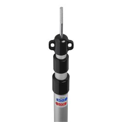 2x Teleskop Zeltstange 93 bis 230 cm Vorzeltstange aus Alu Vor Zelt Stange