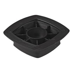 AS 4x Unterlegplatten Stützfuss Stappel Stützplatten Wohnwagen für Stützen Anhänger AS