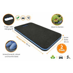 Knieschoner Garten und Auto 50x30cm – Kniekissen...