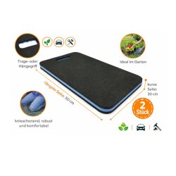Knieschoner Garten und Auto 50x30cm – Kniekissen...