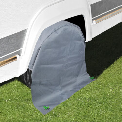 4 x Reifenabdeckung Wohnmobil 14 bis 15 Zoll Radschutzhülle bis 65 cm