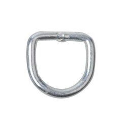 4x Zurrbügel aus Stahl für Ladungssicherung – 800 daN Zugkraft, 58 x 60 mm D-Ring, 180g pro Stück – Ideal für Lkw und Anhänger
