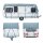 Dachschutzplane Wohnwagen,Wohnmobil Dachschutzhülle 5 X 3 M Abdeckung Garage