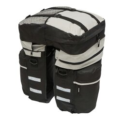 2x Fahrradtasche 3tlg Gepäckträgertasche mit...