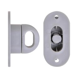 25 STK Planenöse für Anhängerplane B34mm x H40mm Sockel 13mm mit Drehverschluss