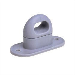 25 STK Planenöse für Anhängerplane B34mm x H40mm Sockel 13mm mit Drehverschluss