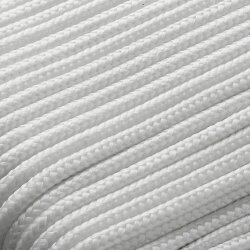 Abspannseil 4 mm × 20 m weiß – Zeltleine, Spannleine und Allzweckleine – robuste Zeltschnur für Camping und Outdoor – reißfest, wetterfest und ideal für Zelt und Vorzelt