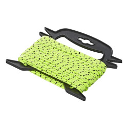 Abspannseil 20M Durchmesser 4 mm fluoreszierend – reflektierende Zeltleine / Spannleine für Camping & Outdoor – wetterfest, reißfest & langlebig – hohe Sichtbarkeit bei Nacht